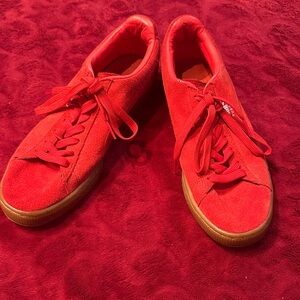 Puma Red Sneakers for Men